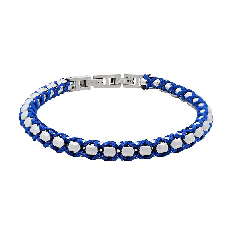 Giftall Collana Uomo E Donna In Acciaio Inossidabile – Catena Intrecciata 71 Cm, Larga 2.5 Mm, Ipoallergenica
